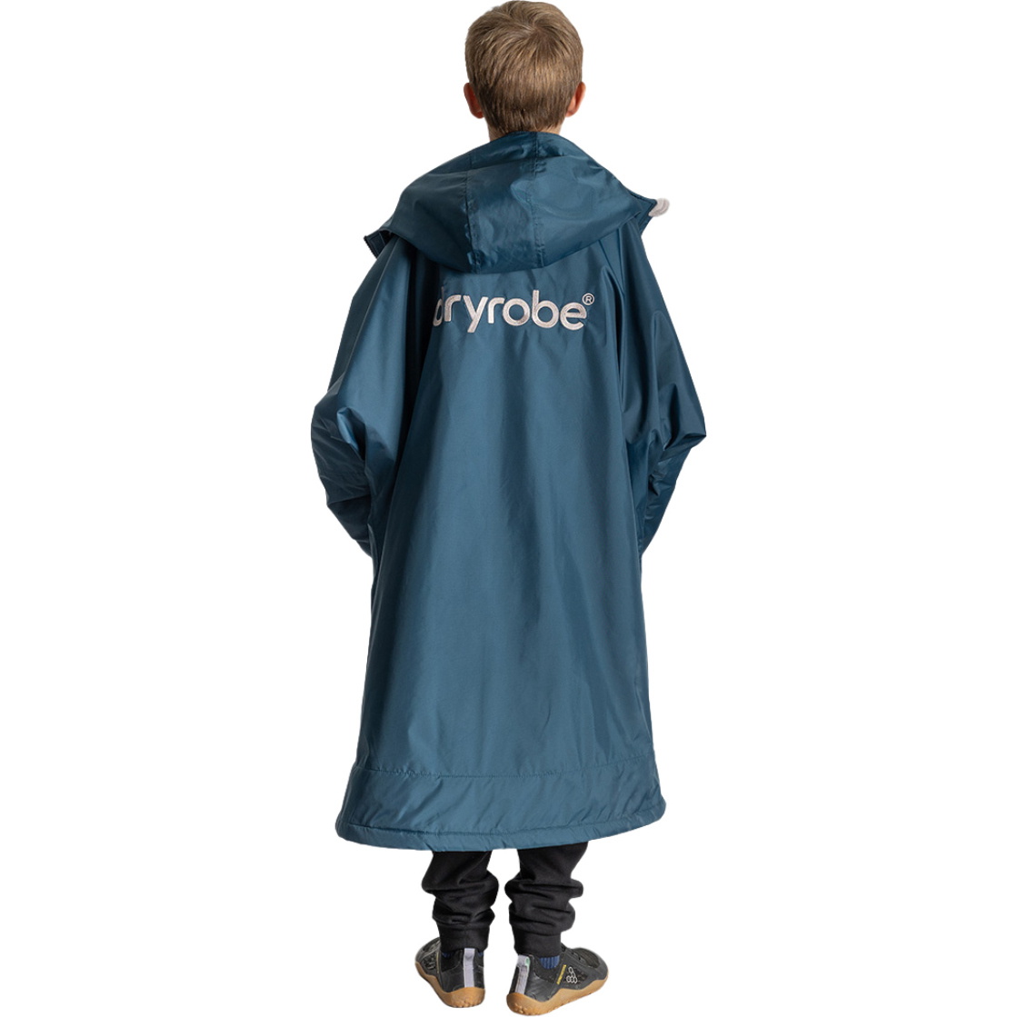 2026 Dryrobe Junior Advance Long Sleeve Changing Robe V3KSLSDA - Deep Sea Blue Sand Camo